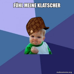 Scumbag Success Kid