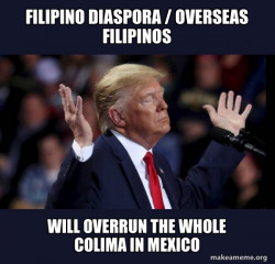 Filipino Diaspora / Overseas Filipinos will overrun the whole Colima in Mexico 