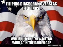 Filipino Diaspora / Overseas Filipinos will build the 