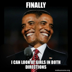 Two Faced Obama