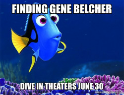 Dory from Nemo  (5 second memory)