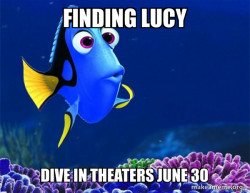 Dory from Nemo  (5 second memory)