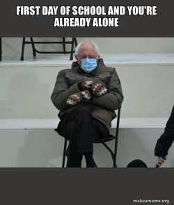 Bernie Sanders at the Inauguration