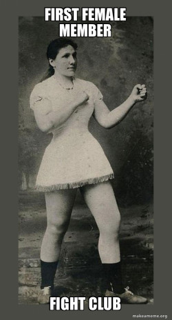 Overly Manly Woman