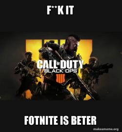 COD - Call of Duty Black OPs 4 Meme