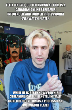 xQc age 29 2016-2019 career