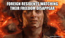 Frodo it's over it's done