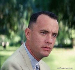 Forrest Gump just like that