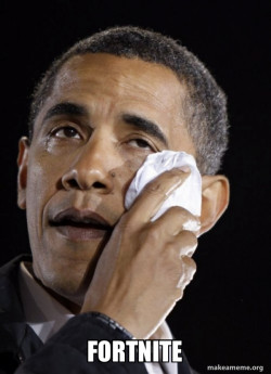 Crying Obama