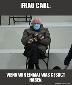 Bernie Sanders at the Inauguration