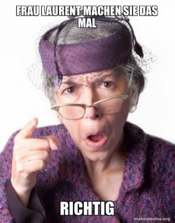 Disapproving Grandma