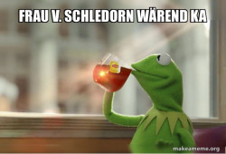 Kermit Drinking Tea