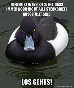 Revenge Duck ( Angry Advice Duck )