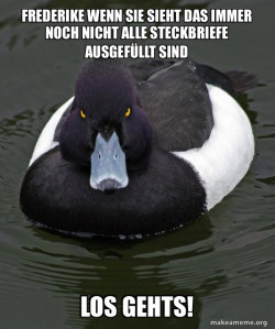 Revenge Duck ( Angry Advice Duck )