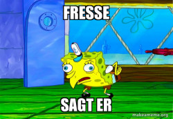 Mocking SpongeBob