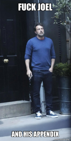 Ben Affleck Smoking