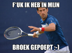 Sudden Clarity Djokovic
