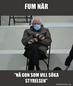 Bernie Sanders at the Inauguration