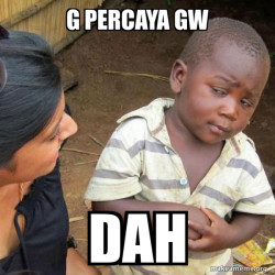 Skeptical Third World Kid
