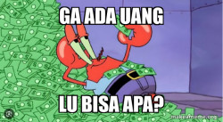 Mr Krabs Money
