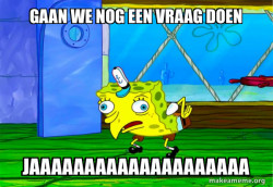 Mocking SpongeBob