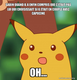 Surprised Pikachu