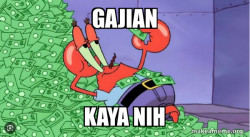 Mr Krabs Money