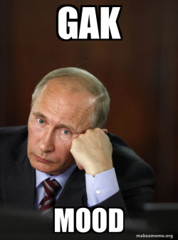 Contemplative Putin