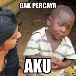 Skeptical Third World Kid