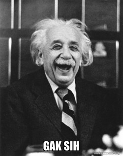 Laughing Albert Einstein
