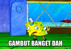 Tough SpongeBob