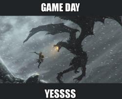Skyrim Dragon Slaying