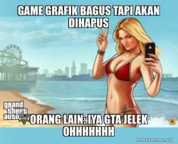 Saya marah karena GTA 5 dihalus