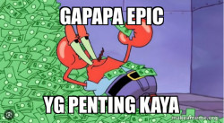 Mr Krabs Money