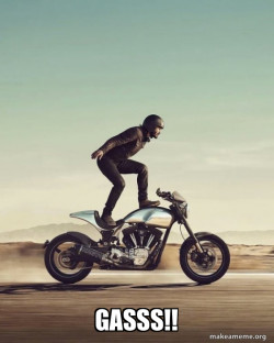 Keanu Reeves Stunt Bike