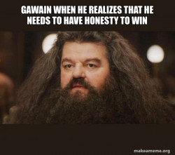 Hagrid - I should not have said that
