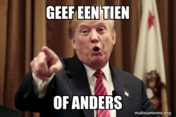 Donald Trump Says