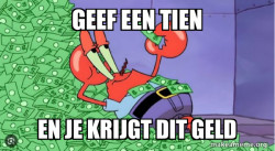 Mr Krabs Money