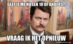Ron Swanson : I am a Simple Man