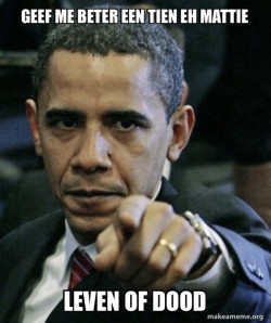 Angry Obama