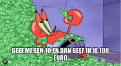 Mr Krabs Money