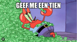 Mr Krabs Money