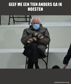Bernie Sanders at the Inauguration