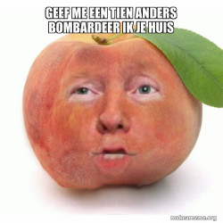 Impeached Donald Trump