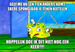 Mocking SpongeBob