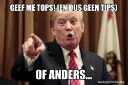 Donald Trump Says