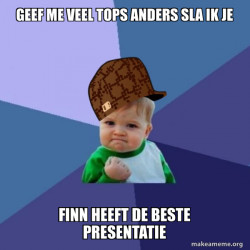 Scumbag Success Kid