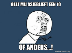 Y U No