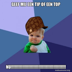 Scumbag Success Kid