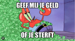 Mr Krabs Money